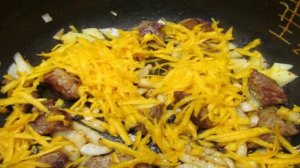 Плов из говядины с тыквой в мультиварке