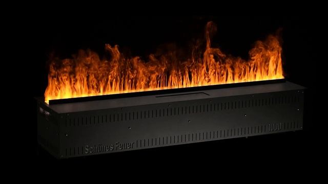 Электрический очаг Schones Feuer 3D FireLine 1000 RGB в интерьере