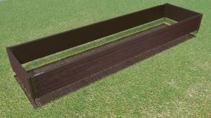 Как правильно сделать грядки из ДПК