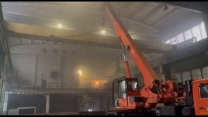 Демонтаж кран-балки
