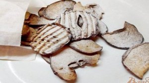 Яблочные чипсы