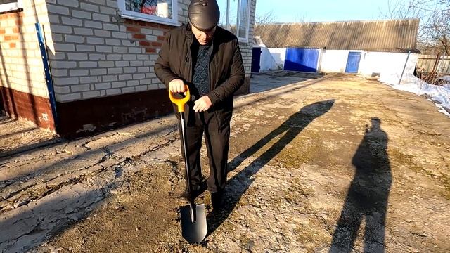 Обзор штыковой лопаты для копа Fiskars Solid смотреть онлайн