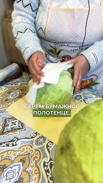 Как сохранить капусту свежей до следующего урожая? 😳 смотреть онлайн