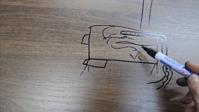 МОЩНАЯ БУРЖУЙКА ДЛИТЕЛЬНОГО ГОРЕНИЯ С ДОЖИГОМ ПИРОЛИ?