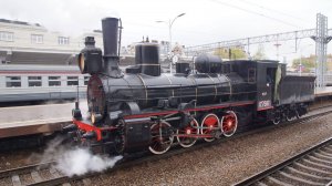 Парад ретро-паровозов в Санкт-Петербурге прошел под песни военных лет