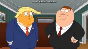 Гриффины #110 Смешные моменты HD(Питер vs Трамп)