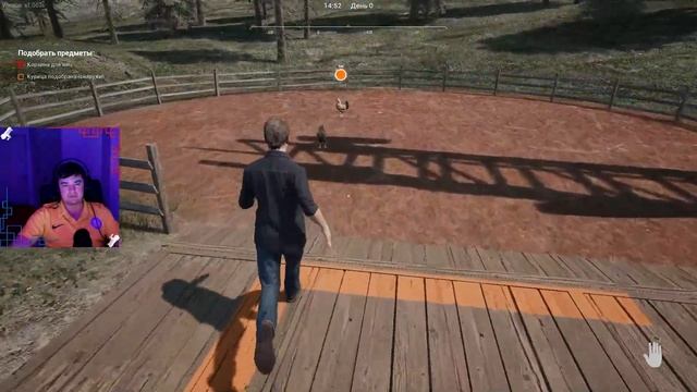 Ranch Simulator (симулятор ранчо) - часть 1. Курятник готов!