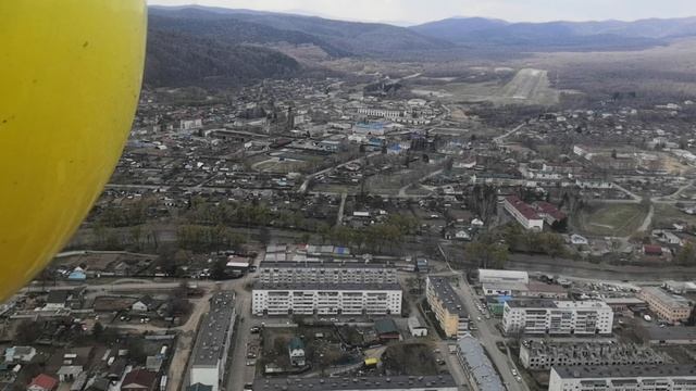 П. Кавалерово с вертолета.