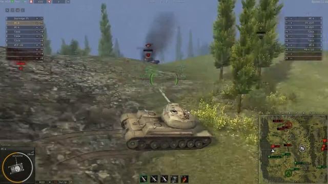 ИС-4 в Ground War Tanks смотреть онлайн