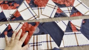 ЛОСКУТНОЕ ШИТЬЕ. Всего две расцветки, а получилась кра