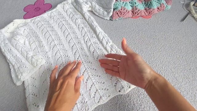 СРАВНИМ АЖУРНЫЕ ДЖЕМПЕРА  ИЗ ХЛОПКА