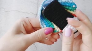 Вязание крючком. Пинетки. Урок Установка люверсов щип?