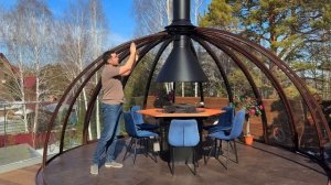 Обзор купольной беседки-гриль от Cupol 365