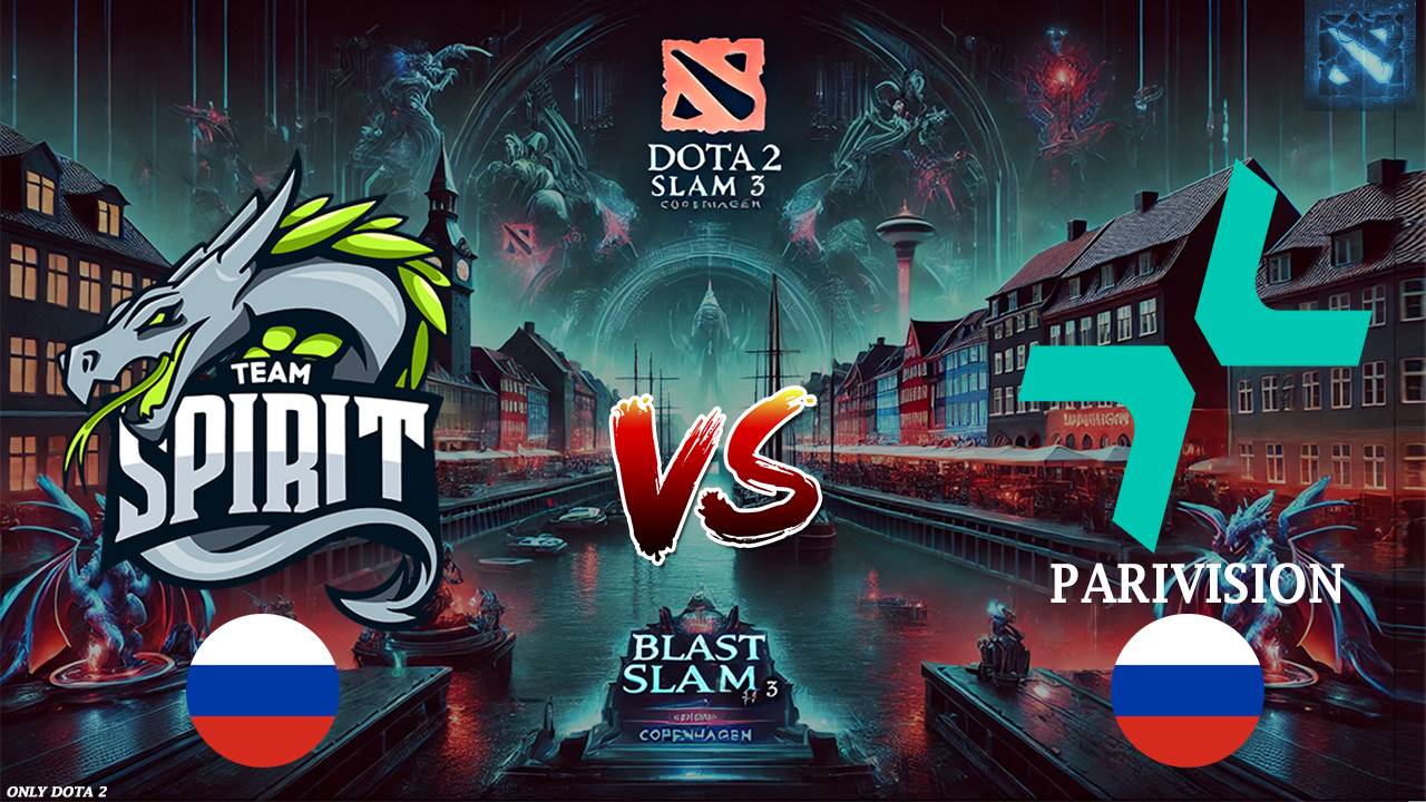 ВИШЕНЬКА НА ТОРТИКЕ, ИЛИ СНГ БИТВЕ НА САМОМ ДНЕ? | Spirit vs Parivision (BO1) BLAST Slam #3