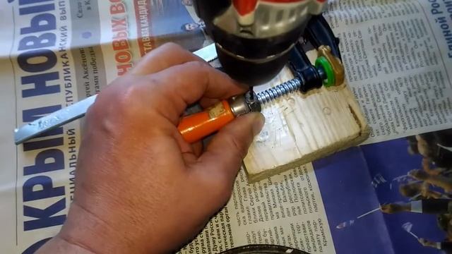 Как раньше не додумался. Доработка струбцины гайкой