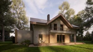 NF 188 - двухэтажный #дом в скандинавском стиле