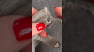 Ремонт протертых пальчиков в перчатке.