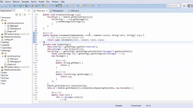 SpeedCode | JoMessage (Авто-сообщения в чате)