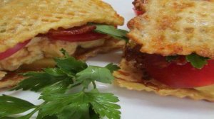 Вафельный сэндвич