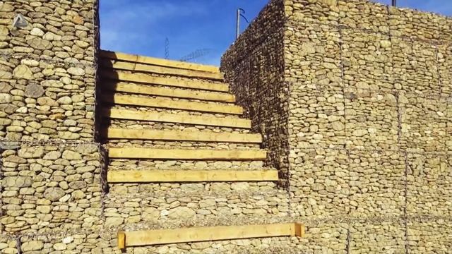 Производство и монтаж ГАБИОНОВ под ключ смотреть онлайн