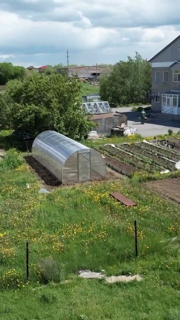Теплица "Воля" и грядки - идеальный огород @Teplici #карага смотреть онлайн