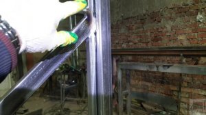 Откатные ворота обзор каркаса