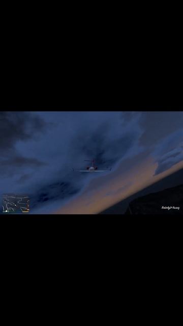 GTA5. Угон и посадка самолёта. смотреть онлайн