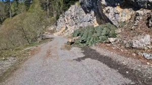 Дорога на гору Мамзышха (Абхазия)