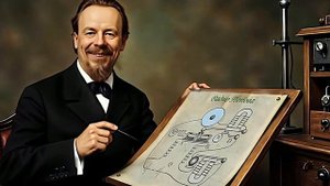 Изобретатель радио А.С. Попов поздравляет СибГУТИ с Днем радио