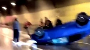 Сильная авария в тоннеле на Проспекте Маршала Жукова