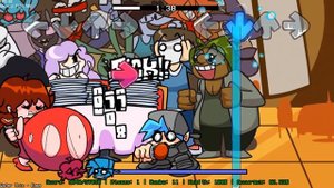 Герлфренд стала ТОЛСТОЙ!!! Friday Night Funkin Fat Girlfriend Buffet Night Burstin ФНФ FNF mode мод