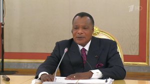 Владимир Путин принял в Кремле президента Конго Дени Сассу-Нгессо