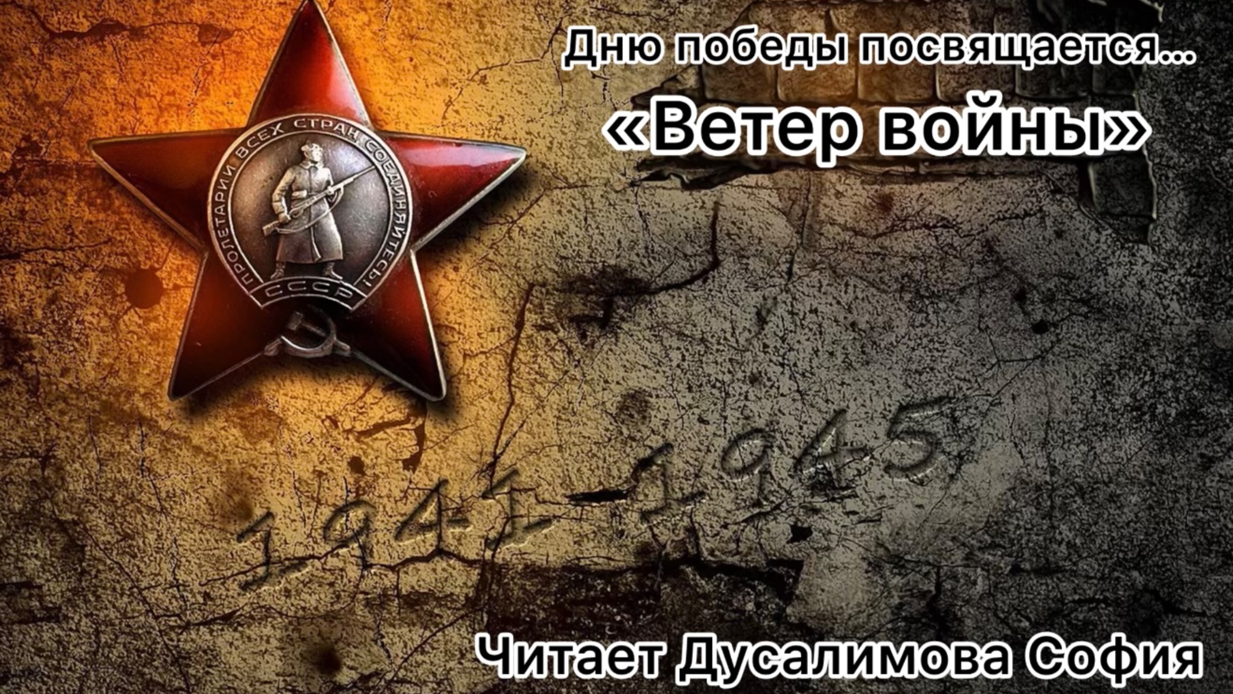 Степан Кадашников «ВЕТЕР ВОЙНЫ».
Читает Дусалимова София.