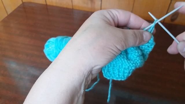 Узор для начинающих "Цепочки из снятых петель" смотреть онлайн