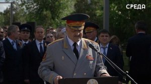 В Каспийске торжественно открыли бюсты Героев России с участием Главы Республики Дагестан