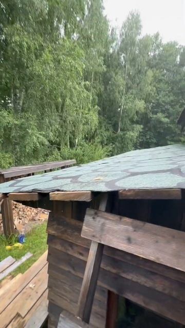 Показываю кровлю. стройка дача ремонт беседка прис?