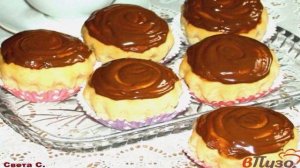 Булочки с джемом и шоколадом