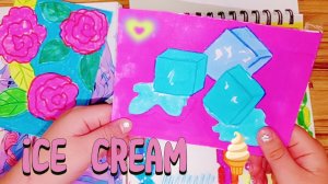 🍏Разорвем цыпленка и склеим яичко😅Распаковка бумажных сюрпризов🌷Новинка "мороженое"🍧