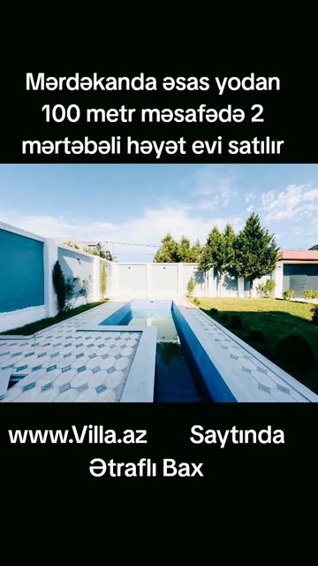 Продается двухэтажный дом в поселке Мардакан / Two-Story Yar смотреть онлайн