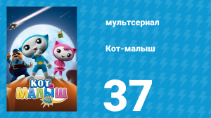 Кот-малыш 37 серия «Шоколадная вечеринка» (мультсериал, 2021)