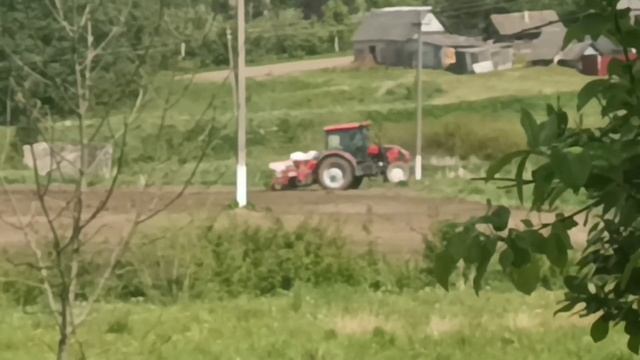 Пахота, культивация, посадка кукурузы на МТЗ. Всё в оди смотреть онлайн