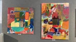 Выставка Творческого  союза художников и искусствоведов  
"Академия абстракционизма ".