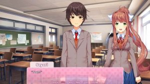 мод игра за САЙОРИ к "DOKI DOKI LITERATURE CLUB" ЧАСТЬ 2