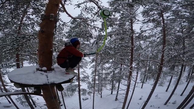 Веревочный парк, не БОЙСЯ-ПРЫГАЙ, но НЕ забывай ДУМАТЬ! GREENVALD PARK