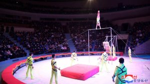 Цирковое представление по случаю Первомая.