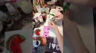 Арбузное мыло.Краткое видео.