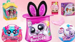 Распаковка расслабляющей ASMR-игрушки - Little Live Pets Mama