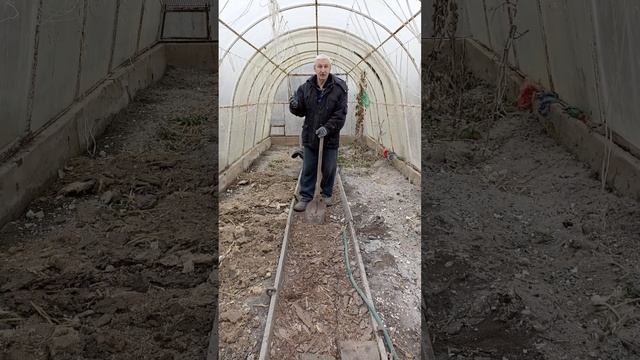Заранее готовим теплицу к новому сезону...