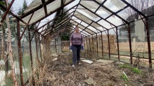 Разбор старой теплицы