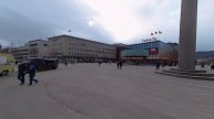 Trondheim Torg - 360 Degrees Stock Footage